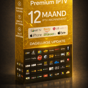 12 Maanden IPTV Abonnement