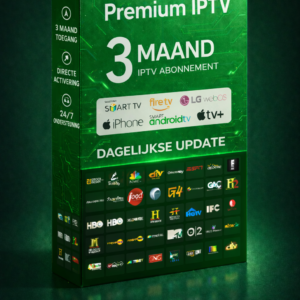 3 Maanden IPTV Abonnement