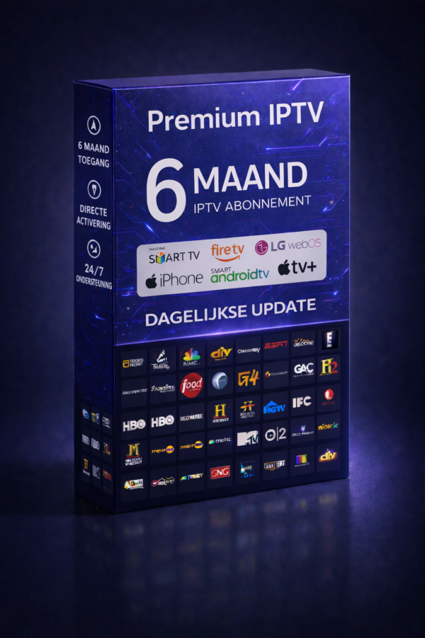 6 Maanden IPTV Abonnement