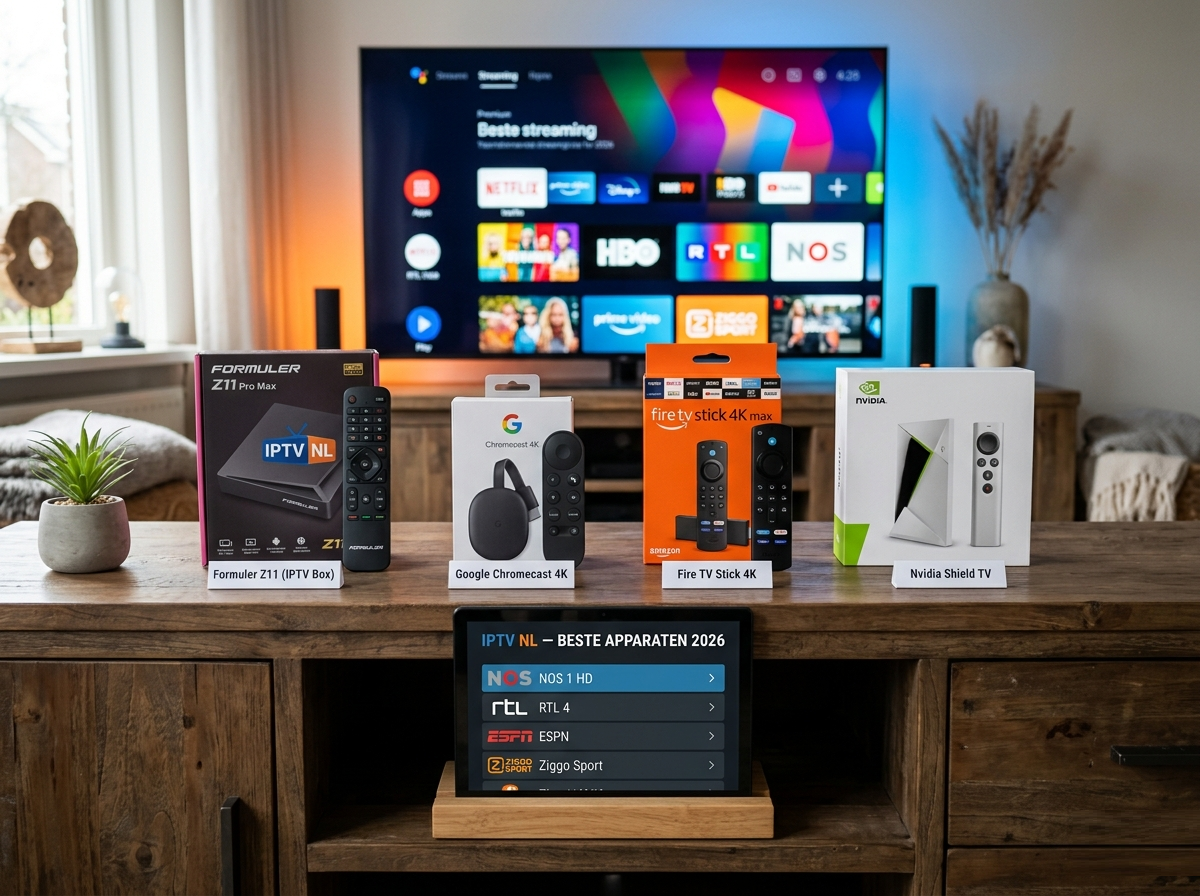 IPTV box kopen Nederland 2026 — stap voor stap installatie op Android box en Smart TV